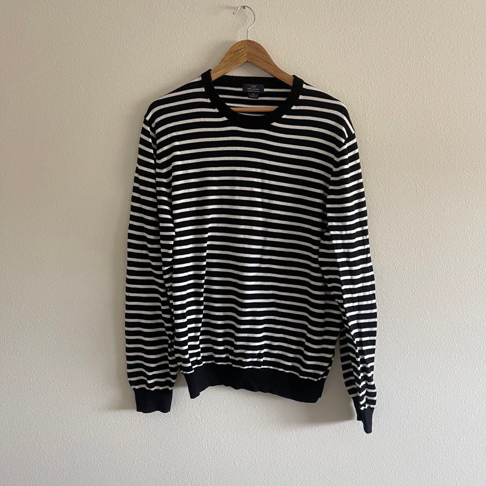 346 Brooks Brothers Supima Cotton‎ Striped Classic Fit Sweater Size XL